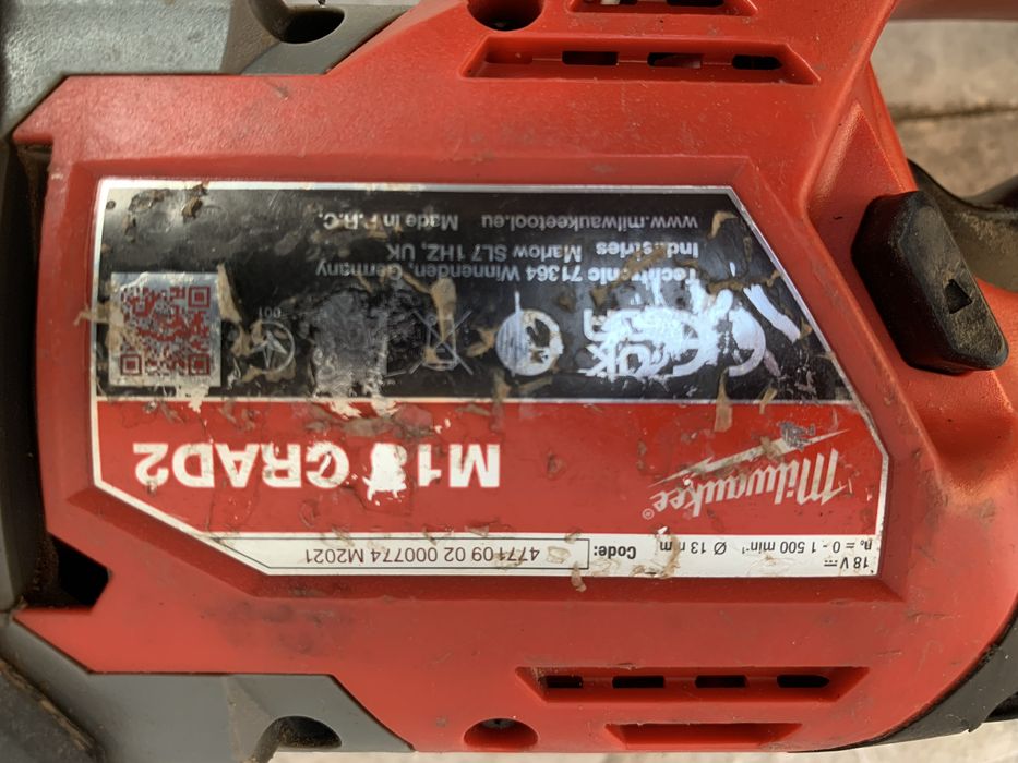 Milwaukee M18 CRAD2 /Акумулаторна ъглова бормашина