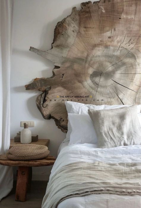 Легло, Спалня от естествено дърво