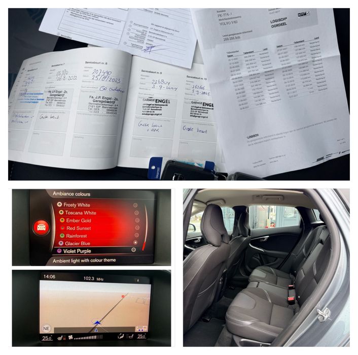 Volvo V40 D2, 2.0 Tdi ,fabr. 2017, Euro 6 , Full Led , Carte Service !