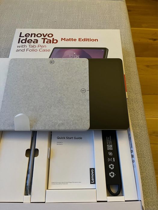 Lenovo idea Tab Matte Edition - Чисто Нов ( с писалка и калъф )