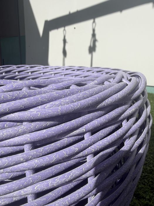 Кашпа от ратан.