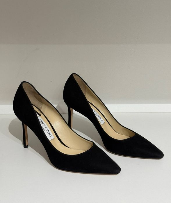 Замшевые туфли Jimmy Choo