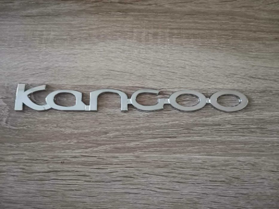 сребрист надпис Renault Kangoo