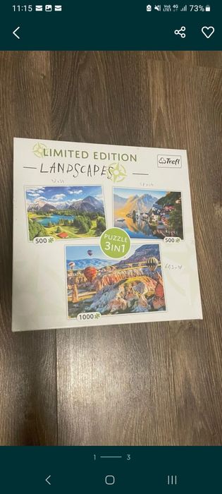 Doua cutii cu puzzle