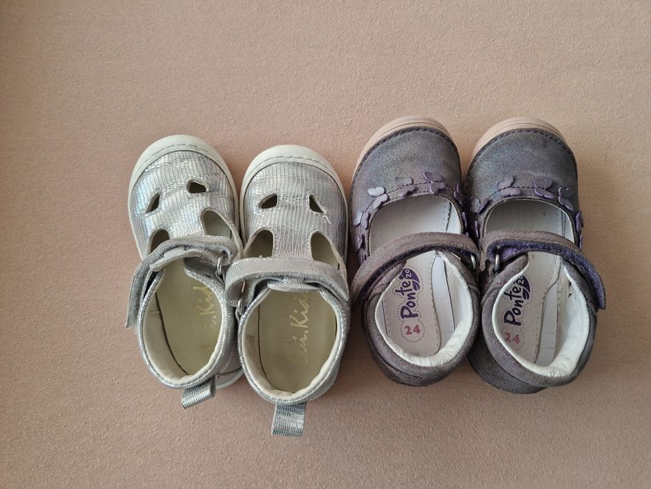 Papucei fetite piele 23-24