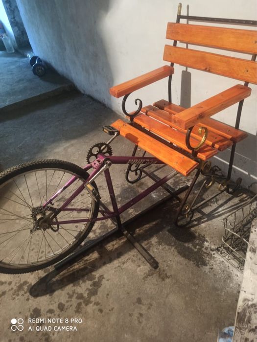 Продается самодельный велотренажер