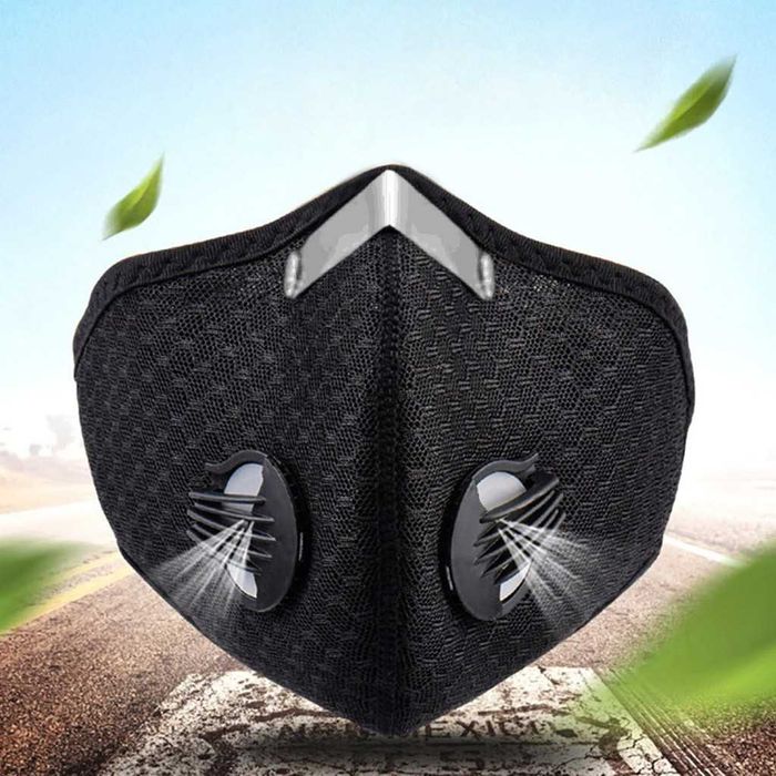 Маска противогрипна за лице за многократна употреба с филтри за грип
