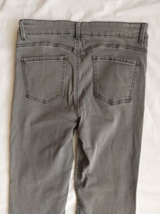 Дамски сиви дънки Push Up