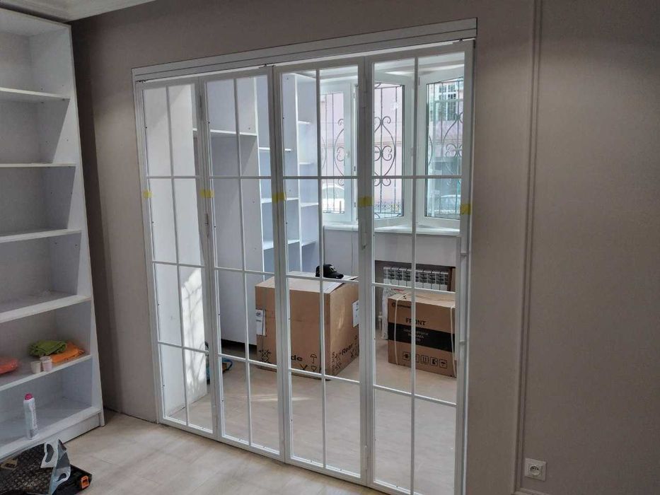 Раздвижные двери и перегородки в стиле Loft