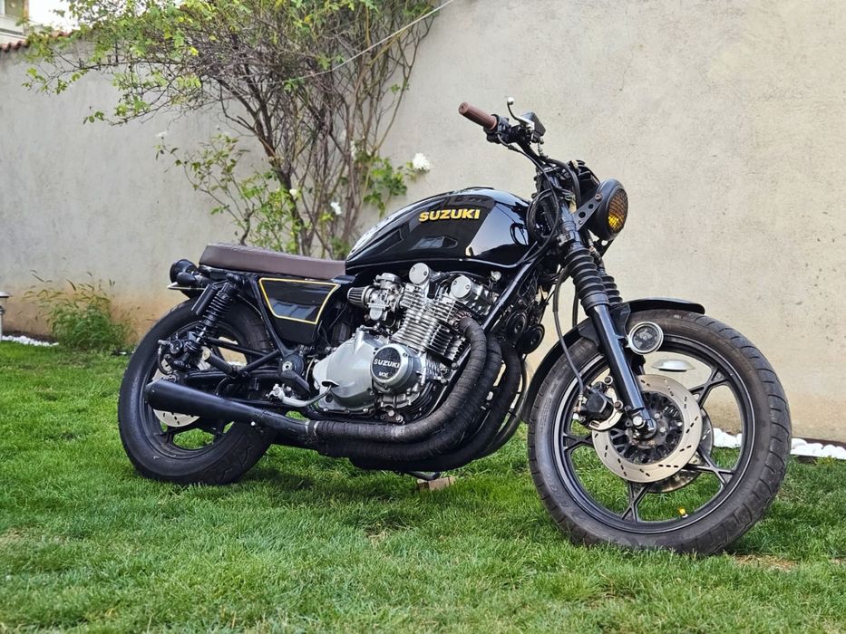 Suzuki GS850 cafe racer, brat, scrambler