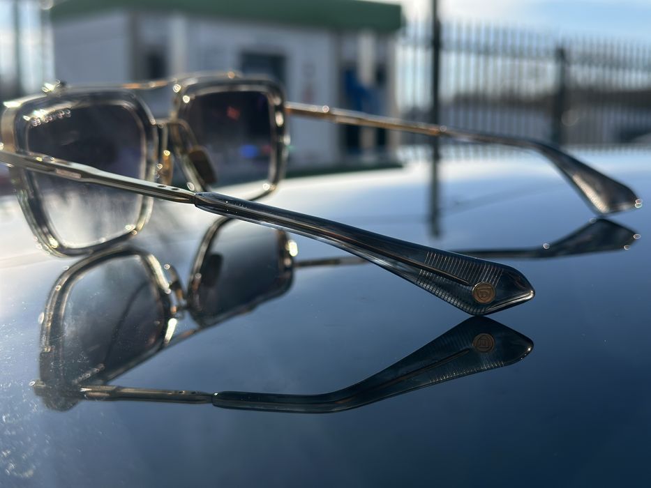 Ochelari soare originali Dita mach titanium gold
