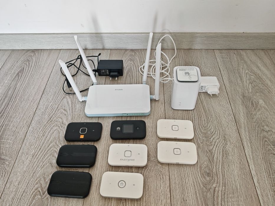 Routere mobile 4G wireless Huawei si D-link. Merg si cu DIGI
