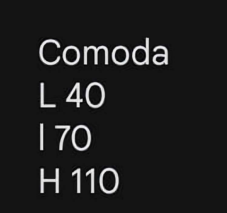 Comoda alba Ikea