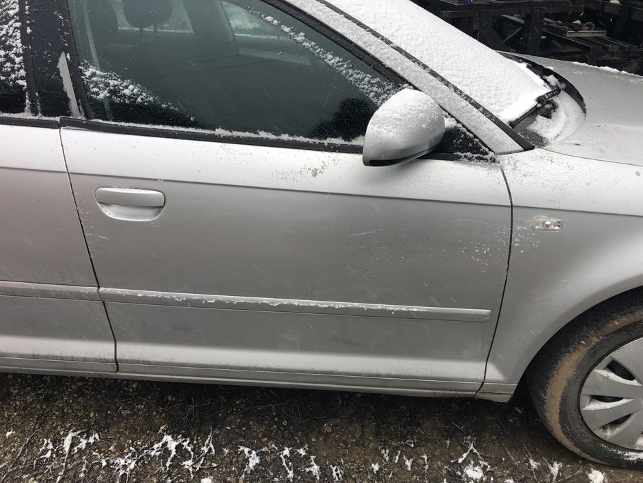 Usa Portiera Audi a3 8p 1.6 mpi BSE stangai dreapta 2007 LY7W COD