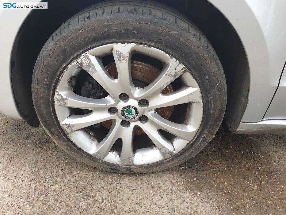 Set 4 Jante Roti Aliaj 5x112 225 45 17 R17 cu Anvelope Vara DOT 2021 Volkswagen Passat B6 2005 - 2010 [0263]