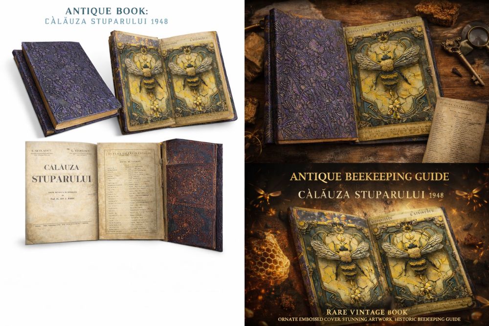 Carte veche 1948 – Călăuza Stuparului