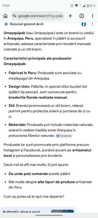 Vand 2 palarii drumetie cu protectie solara