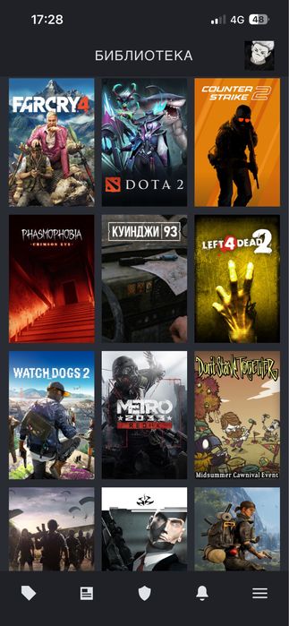 Продам аккаунт Steam стим