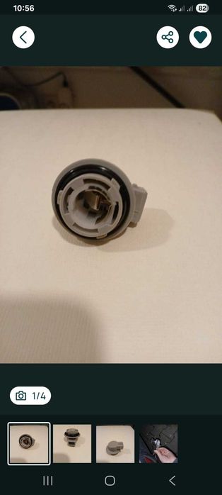 Soclu bec P21W renault.