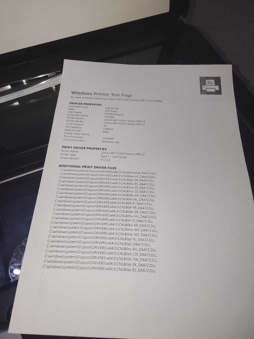 Canon MF 113w 3/1 Printer Skaner Kserx Tiniq Kam ishlagan wifi bor