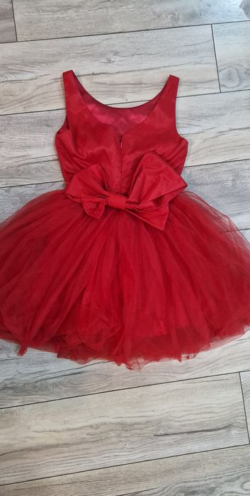 Червена рокля Junona,Lucy, размер ХС/С