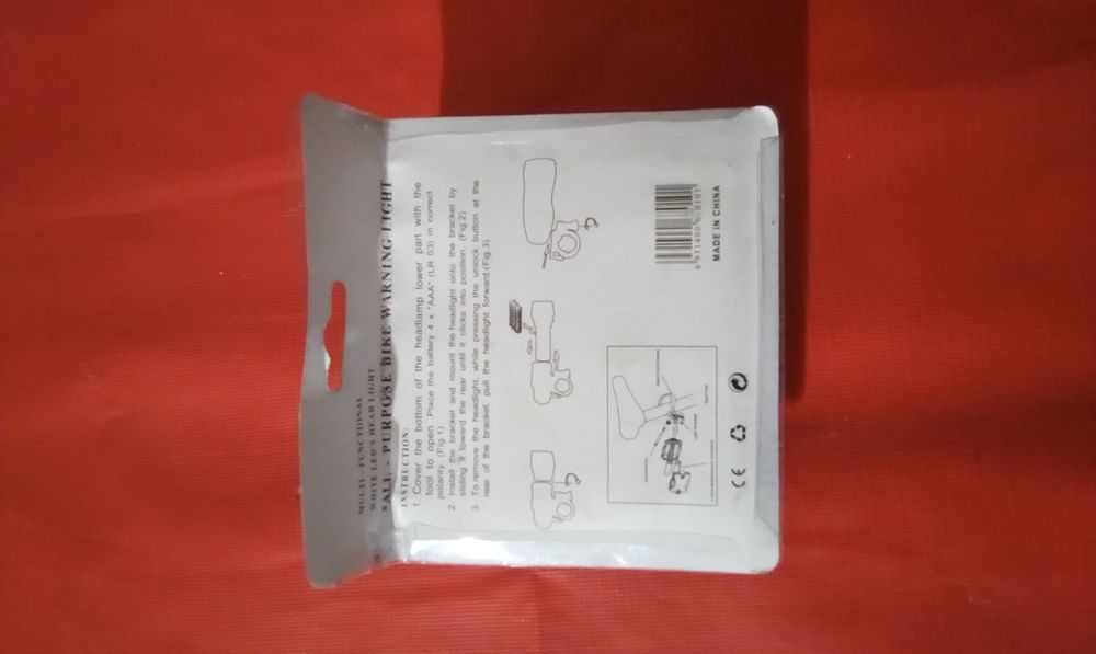 Velosipedga stopchik yangi fanari bilan 50000 ming sum