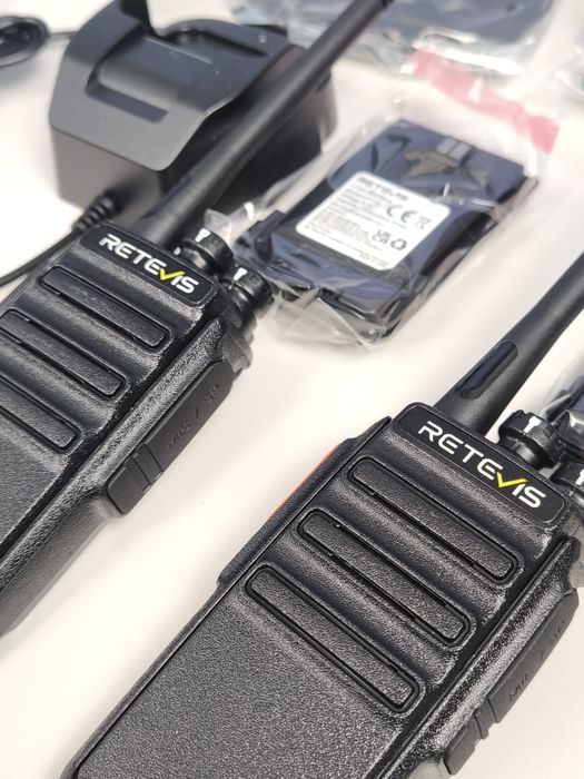 Set Retevis RT24 USB Echipament Comunicare Outdoor Walkie Talkie PMR446 NOU