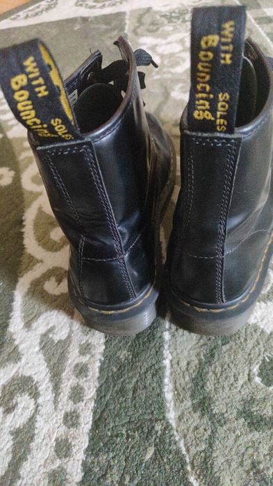 Мартинсы кожаные