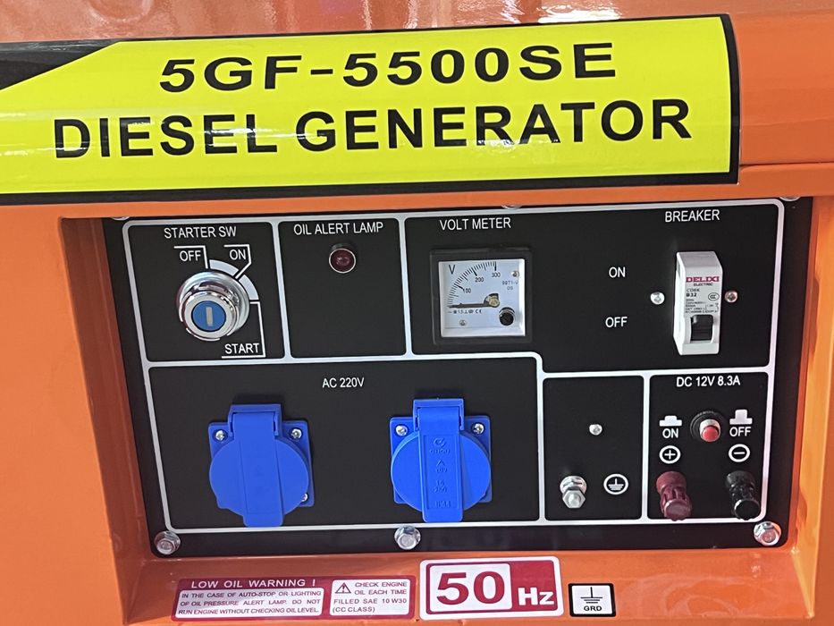 Генератор дизельный FORA 5,5 квт 220В дизель