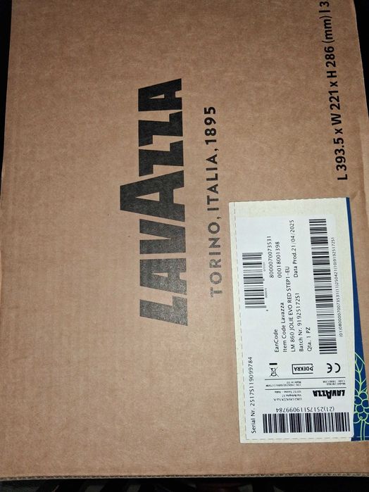 Кафемашина с капсули LAVAZZA JOLIE RED