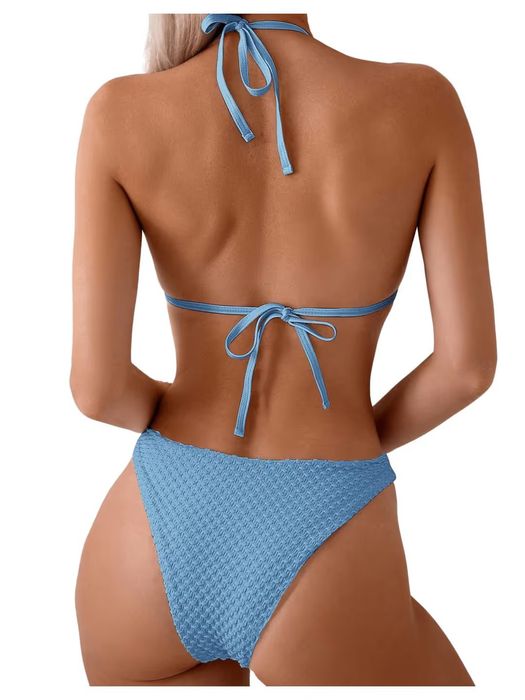 Costum de baie albastru S