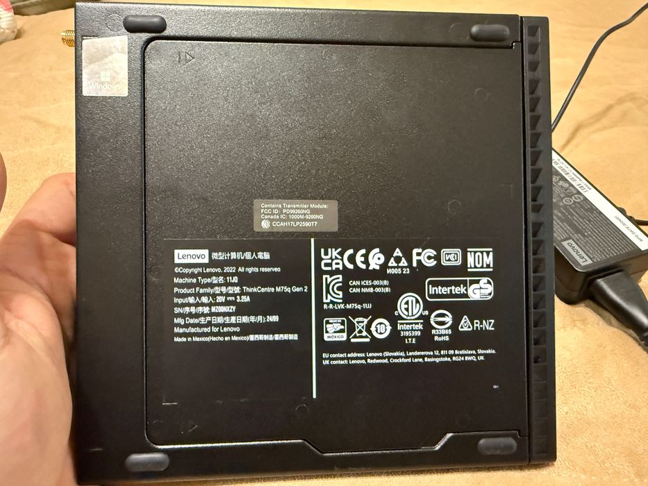 Компютър Lenovo Thinkcenter M75Q Gen 2