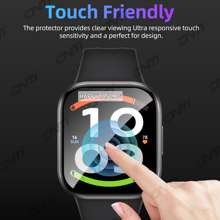 Xiaomi Redmi Watch 6 / 6 Lite / 6 Active / 5D Извит протектор за цял екран