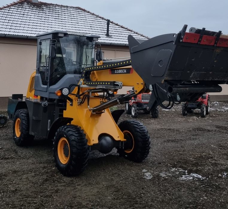 Vola~Incarcator Frontal Brat Telescopic Lubeck Frt 201 Nou