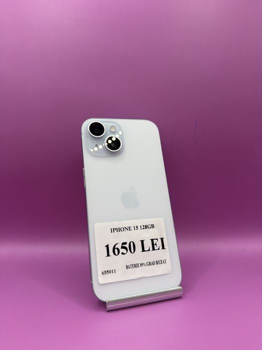 Iphone 15 128Gb •Matei Amanet Margeanului• 6550