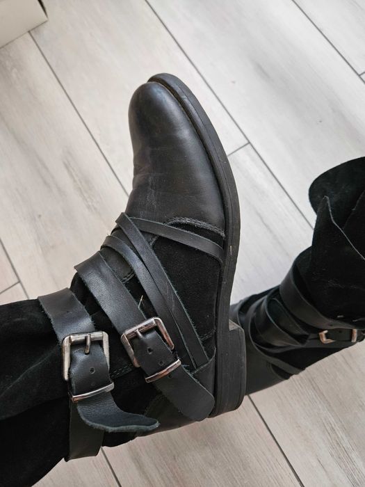 Cizme din piele, mărimea 37