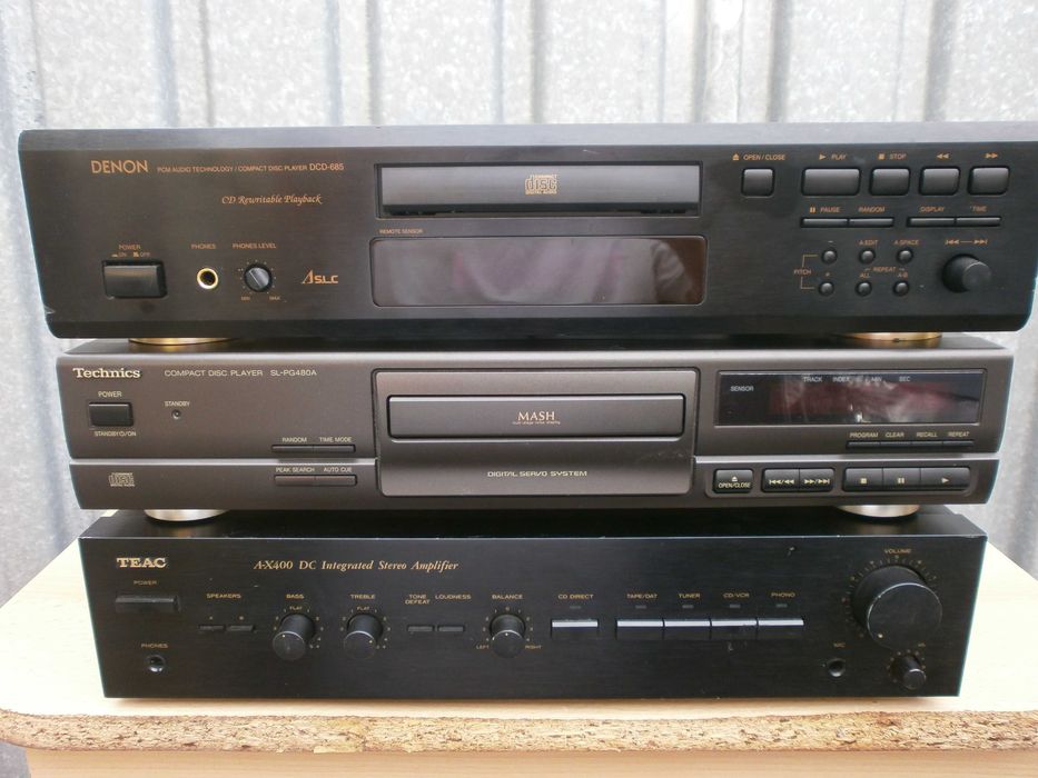 amplificator teac plus cd onkyo dx 7110