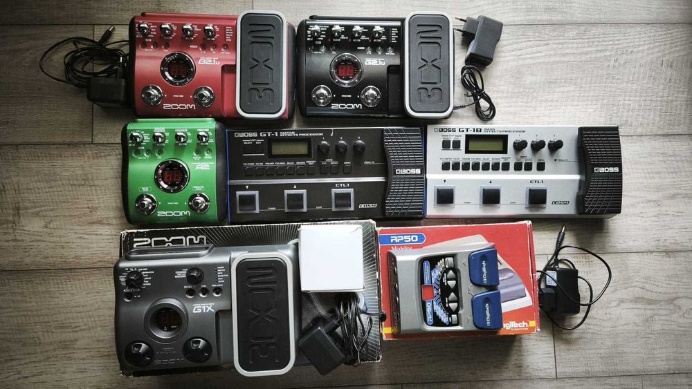 Pedala chitare electrice bass Behringer Fender VOX MXR Dunlop Blackstar