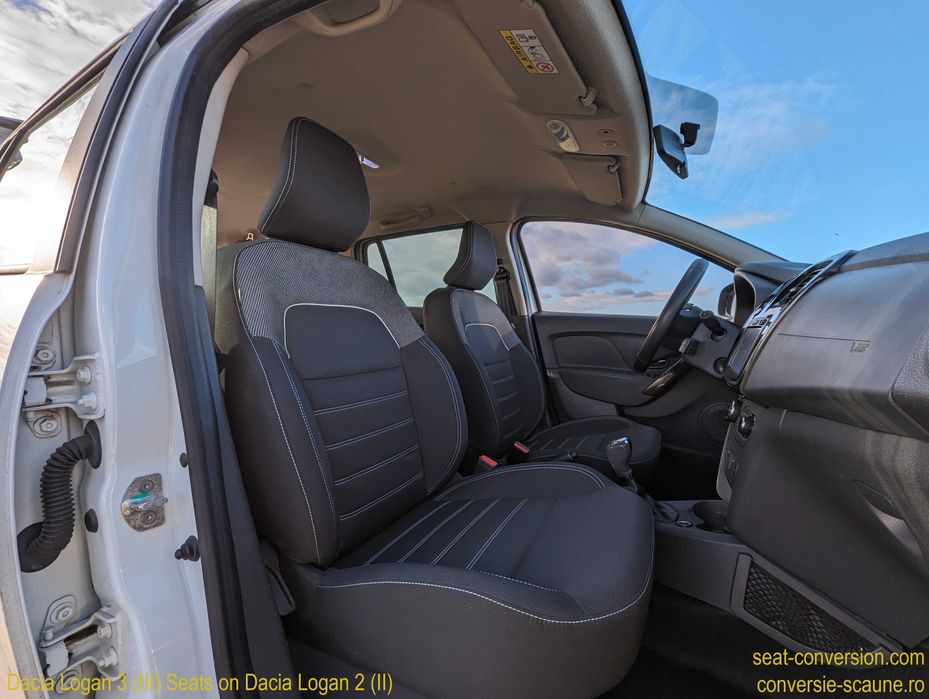 Sistem adaptare scaune de Logan Sandero 3 III pe Logan Duster < 2020
