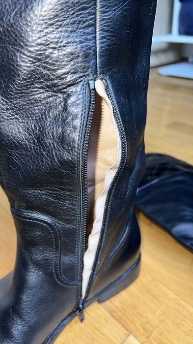 Cizme din piele dama Musette marimea 39