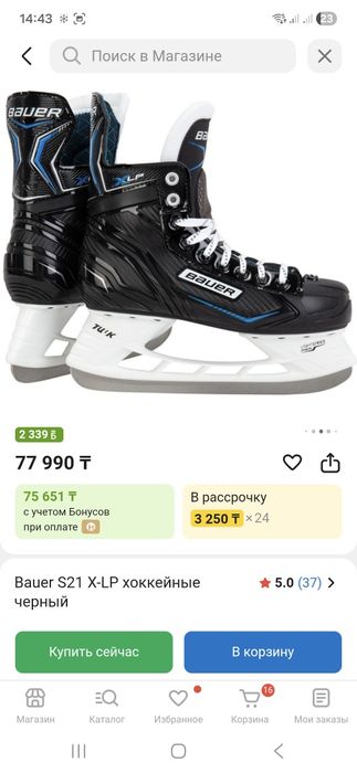 Коньки для катание