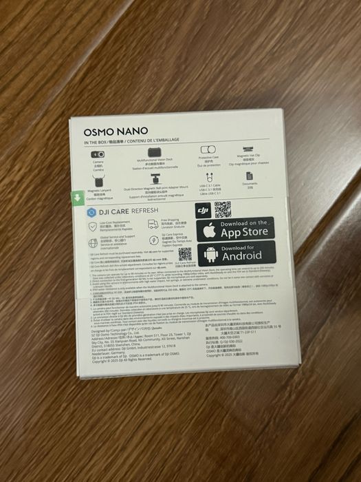 Dji osmo nano standard combo 64gb SIGILAT