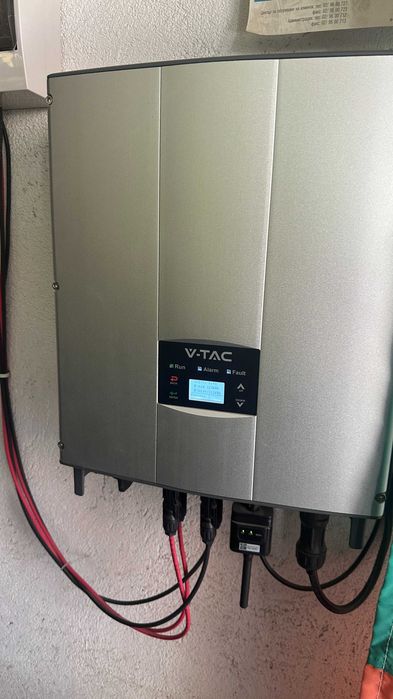 Мрежов соларен инвертор V-TAC 4.6kW + Wi-Fi донгъл + Smart Meter DFUN