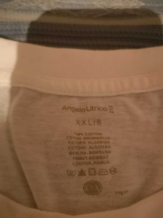 мъжки тениски 2ХL - x 11 броя - бели