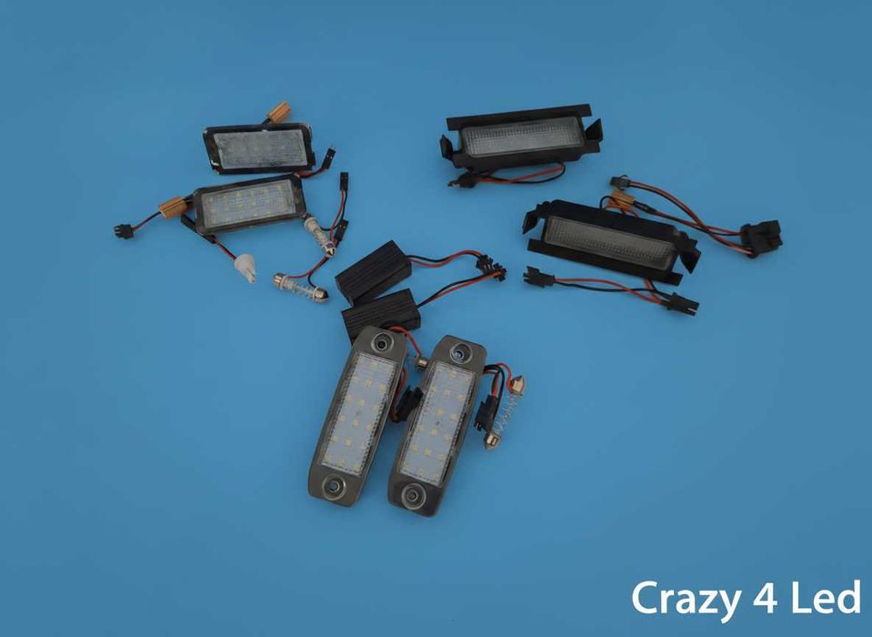 Set de 2 lampi LED pentru numar / iluminare placuta de inmatriculare CANBUS – pentru diverse marci si modele auto.