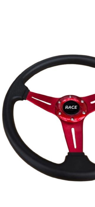 Volan sport rosu