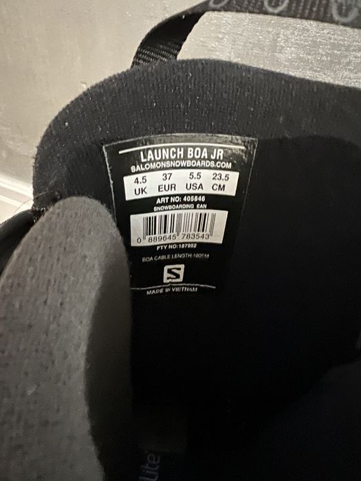Сноуборд обувки Salomon  EU35 (по етикет 37)