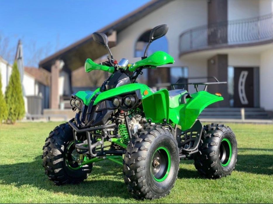 ATV 125cc NOU QUAD Factura si Garantie RATE TBI BANK MODEL 2026 Kilometraj Aparatori maini Telecomanda