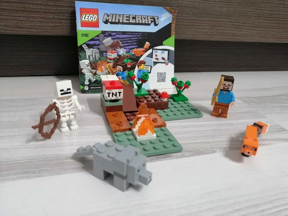 Pachet 2 seturi LEGO Minecraft: 21158 + 21162