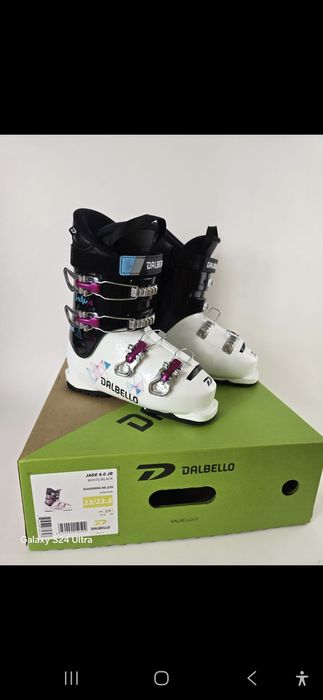 Clapari DALBELLO  Jade 4.0 JR  white/black 23/23.5